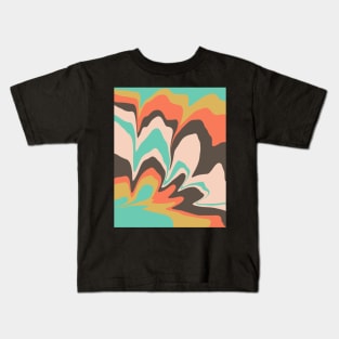 Retro Mood #3 - Abstract Art Print Kids T-Shirt